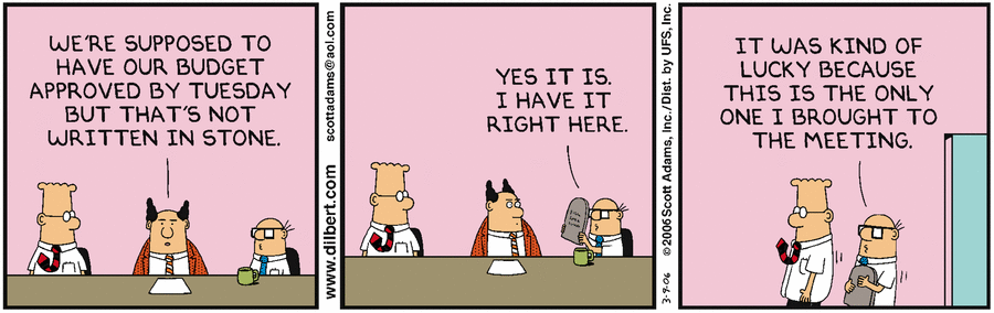 Dilbert Cartoon